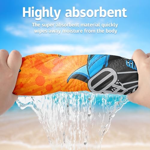 Personalized Beach Towels for Kids with Name