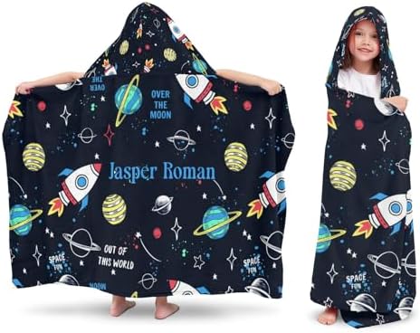 Personalized Bath Towel with Hood for Kids