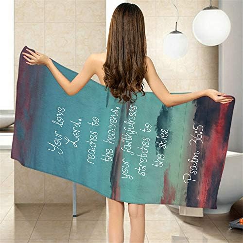 Soft Christian Bath Towels