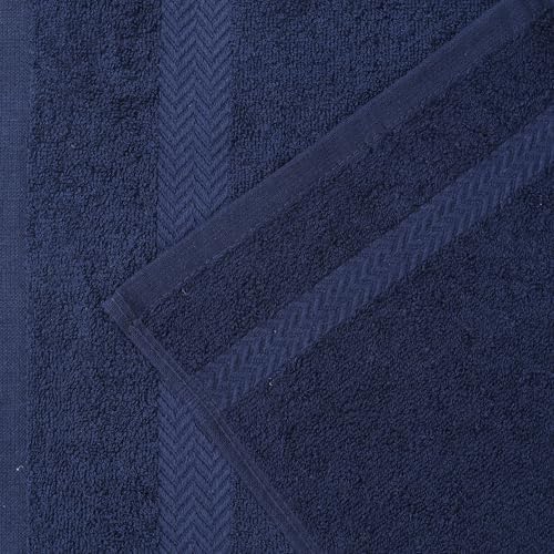 Superior 2-Piece Cotton Bath Sheet Set Blue