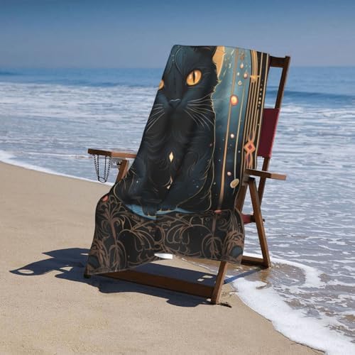 VANZEV Moon Cat Bath Towel