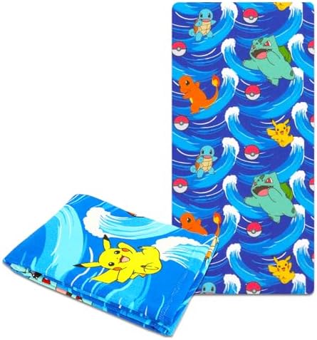 Nintendo Pokemon Beach Towel Set for Kids