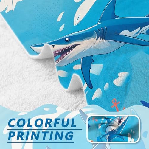 Perfect Beach Towels for Boys 30x60 Lightweight Microfiber Sand-Free