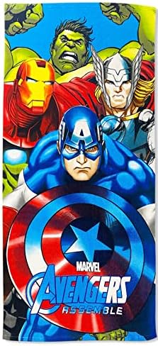 FSI Iron Man Friends Kids bath towel set