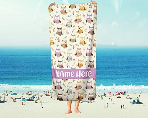 Fancy Owl Towels for Kids and Adults