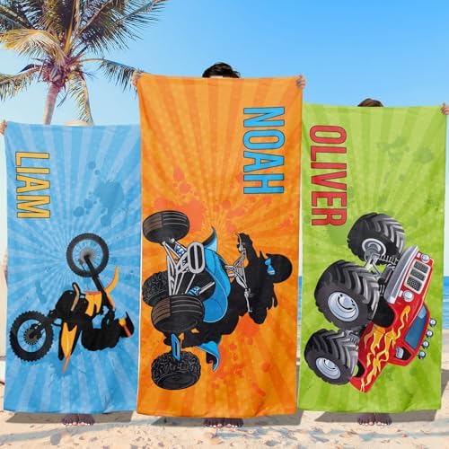 Personalized Beach Towels for Kids with Name