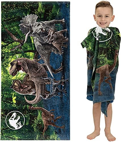 Jurassic World Family Reunion Beach Towel Soft Cozy
