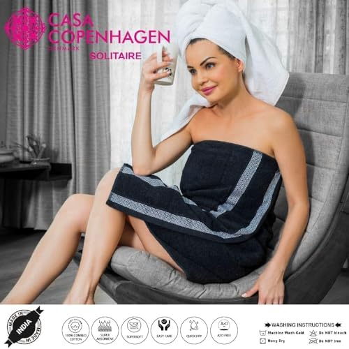 Elegant 6-Piece Bath Towel Set