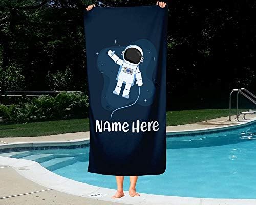 Personalized Space Astronaut Towel