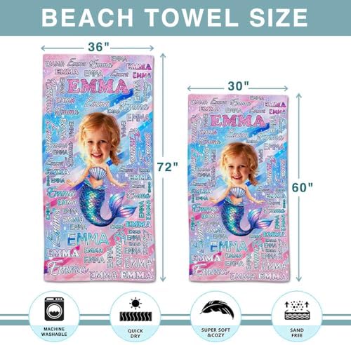 Personalized Beach Towels with Names Encyclopedia