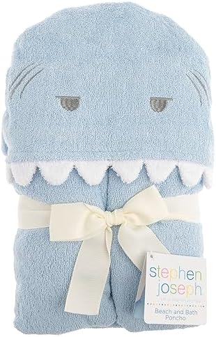 Stephen Joseph Beach and Bath Poncho for Kids 2-6 Years