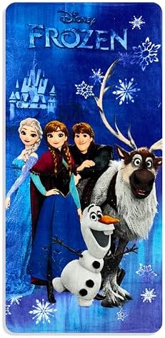 Disney Elsa Beach Towel - Summer Bloom with and absorbent performance