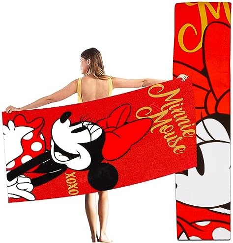 Minnie Mouse Beach Towel Set - Perfect for HOLIDAYS