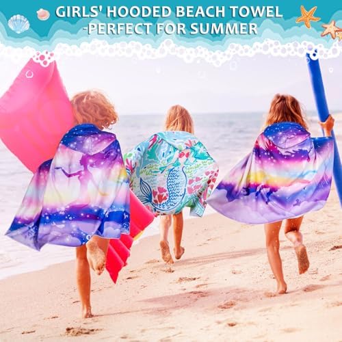 Towel Amigo Mermaid Hooded Towel