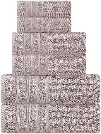 Craftberry 6 Piece Luxury Bathroom Towel Set