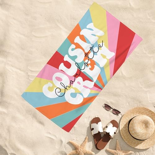 Personalized Beach Towels Unique Design for Everyone