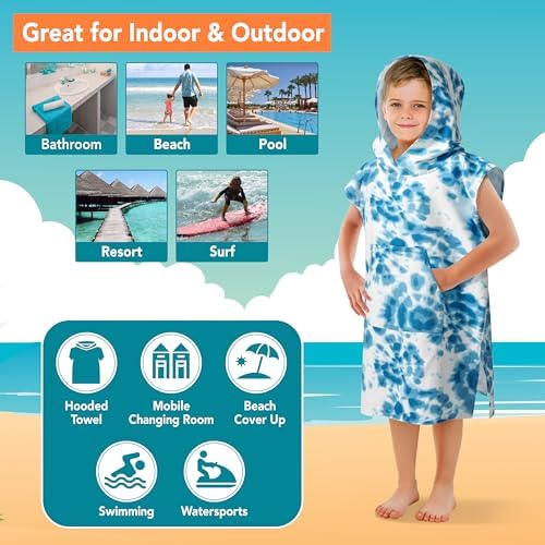 Fast-Drying Beach Towels for Kids