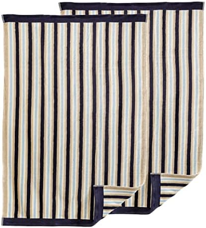 Luxurious Stripes Bath Towel Set
