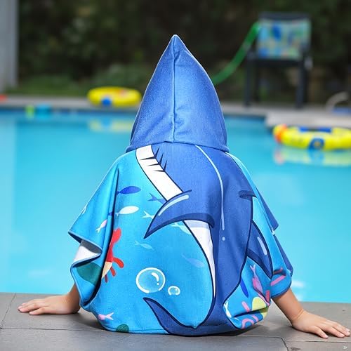 Shark Beach Towel 30x25