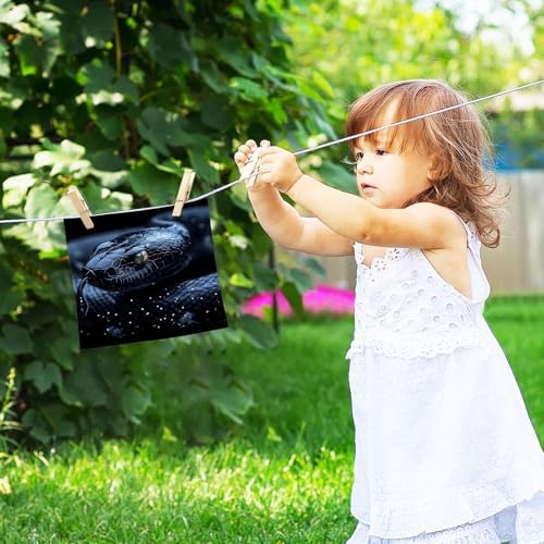 Premium Soft Cotton Black Snake Washcloths