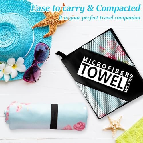 Vibrant Microfiber Beach Towel