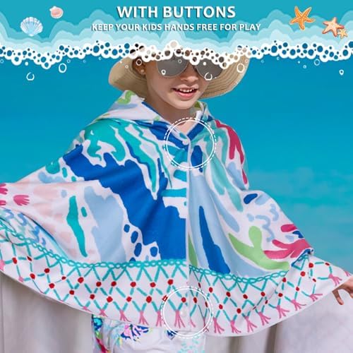 Towel Amigo Mermaid Hooded Towel