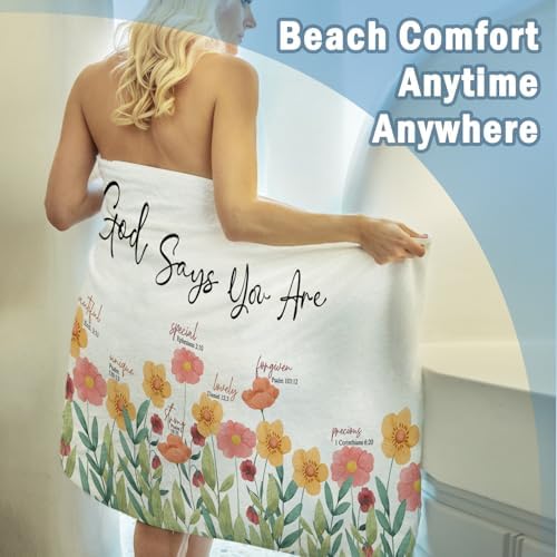 Elegant Christian Bath Towels