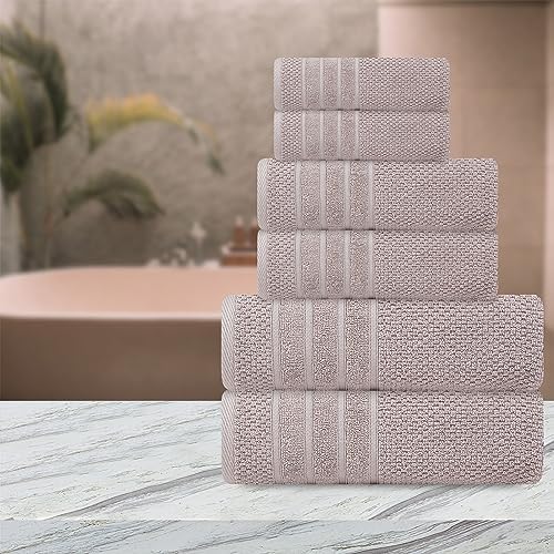 Craftberry 6 Piece Luxury Bathroom Towel Set
