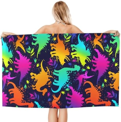 Voohddy Dino Beach Towel
