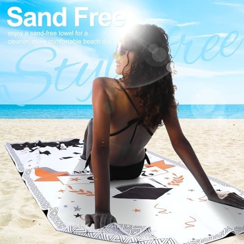Genovega Quick Dry Sand-Free Bath Towels