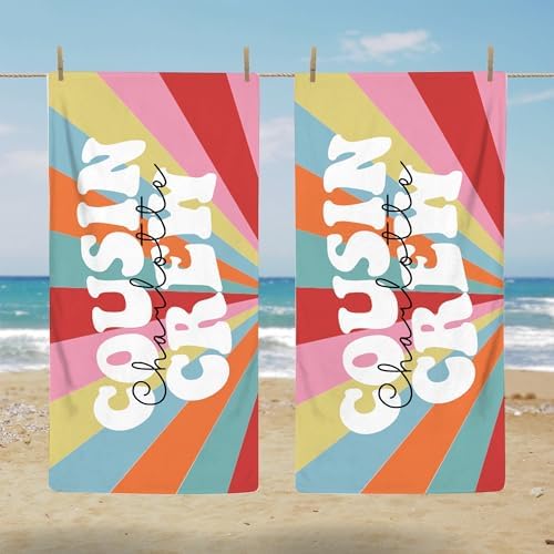 Personalized Beach Towels Unique Design for Everyone