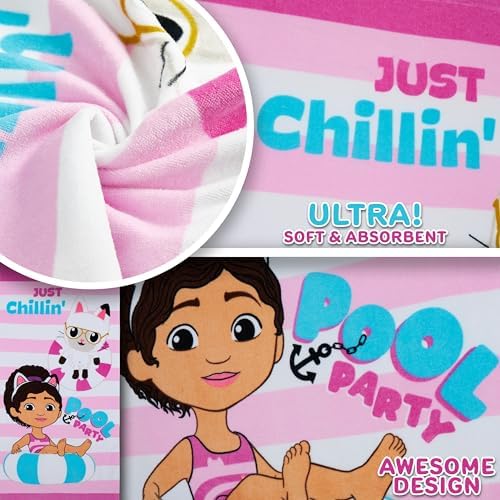 Gabbys Dollhouse Beach Fun in 55x28