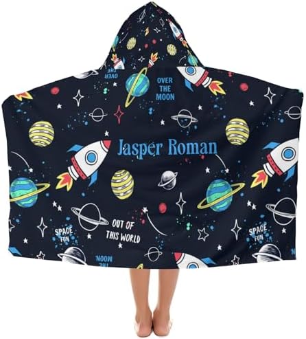 Personalized Bath Towel with Hood for Kids
