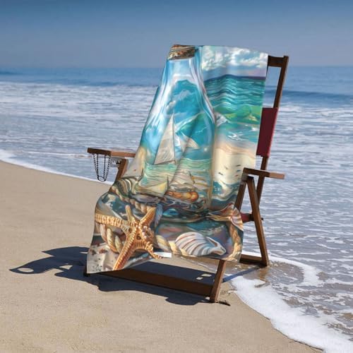 VANZEV Colorful Beach Towel for Adults Kids