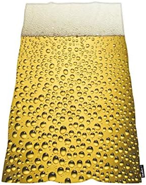 Golden Soft Bath Towels for Men Women