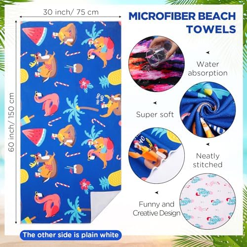 Stylish Christmas in July Beach Towels