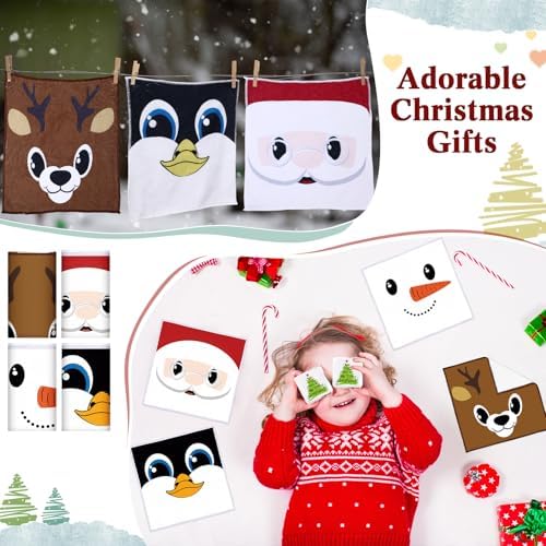 Macarrie Christmas Hand Towels 24 Set