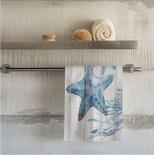 Vibrant Starfish Beach Towel Essential Summer Pool Beach Gift