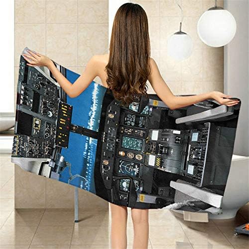 Luxury Microfiber Bath Towels for Home Beach Camping