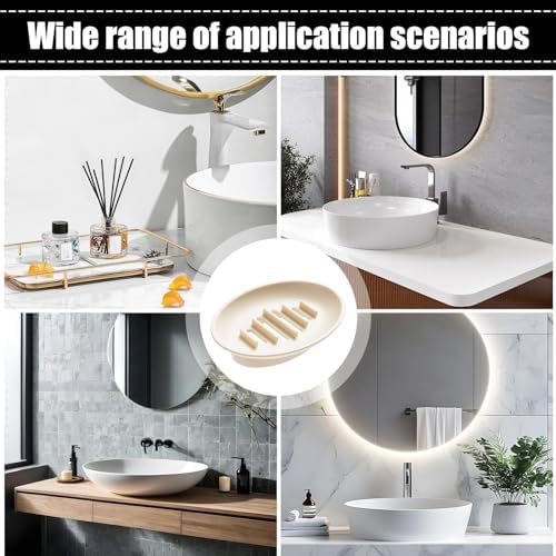 Silicone Soap Holder for Shower and Kitchen