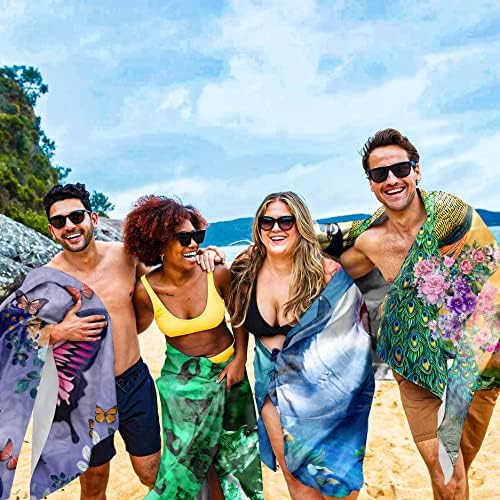 Perfect Durable Microfiber Beach Towel for Adults Quick Dry Sand-Free Bath
