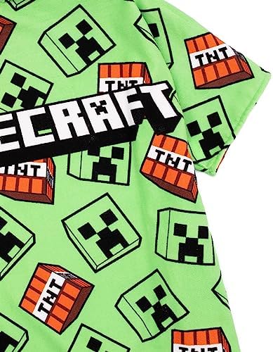 Minecraft Kids Towel Poncho