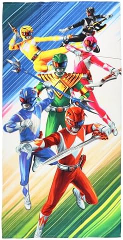 NORTHWEST Power Rangers Beach Towel 30x60 Inches