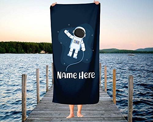 Personalized Space Astronaut Towel