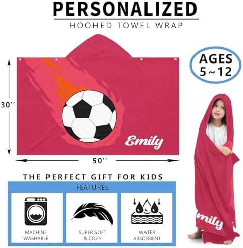 Personalized Name Bath Towel for Kids
