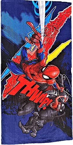Marvel Spiderman Spider Web Towel