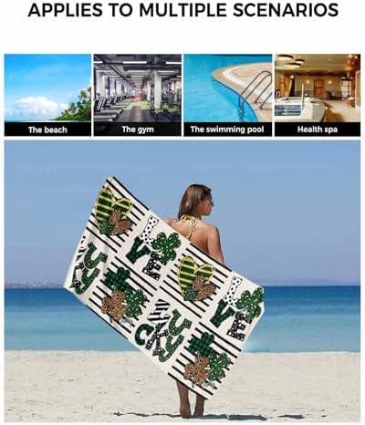 St Patricks Day Bath Towel Set