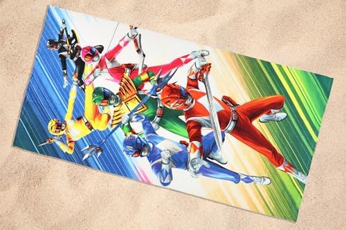 NORTHWEST Power Rangers Beach Towel 30x60 Inches