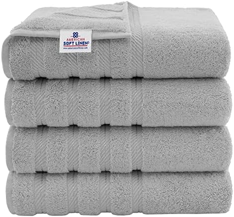 American Soft Linen 4-Piece Bath Towel Set
