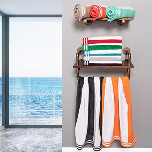 Floral Design Cotton Beach Towels